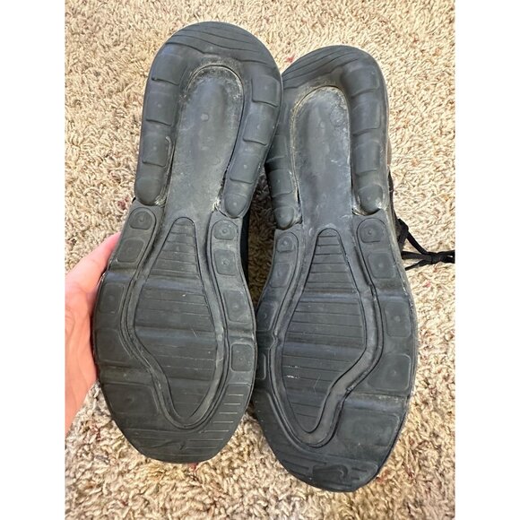 Nike Air Max 720 Mens Sneakers Triple Black 13 Cushioned Lightweight Lace-Up - Picture 5 of 7